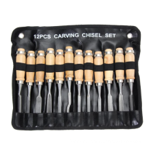 Wood Carving Hand Chisel Set Woodworking Professional Gouges Tools